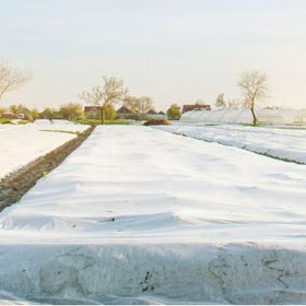 Fiberduk hvit gjenbruk