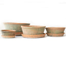 Terracotta Antikk Lav 4 stk sett-4