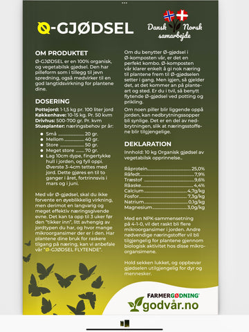 Ø - gjødsel Minipakken - 0