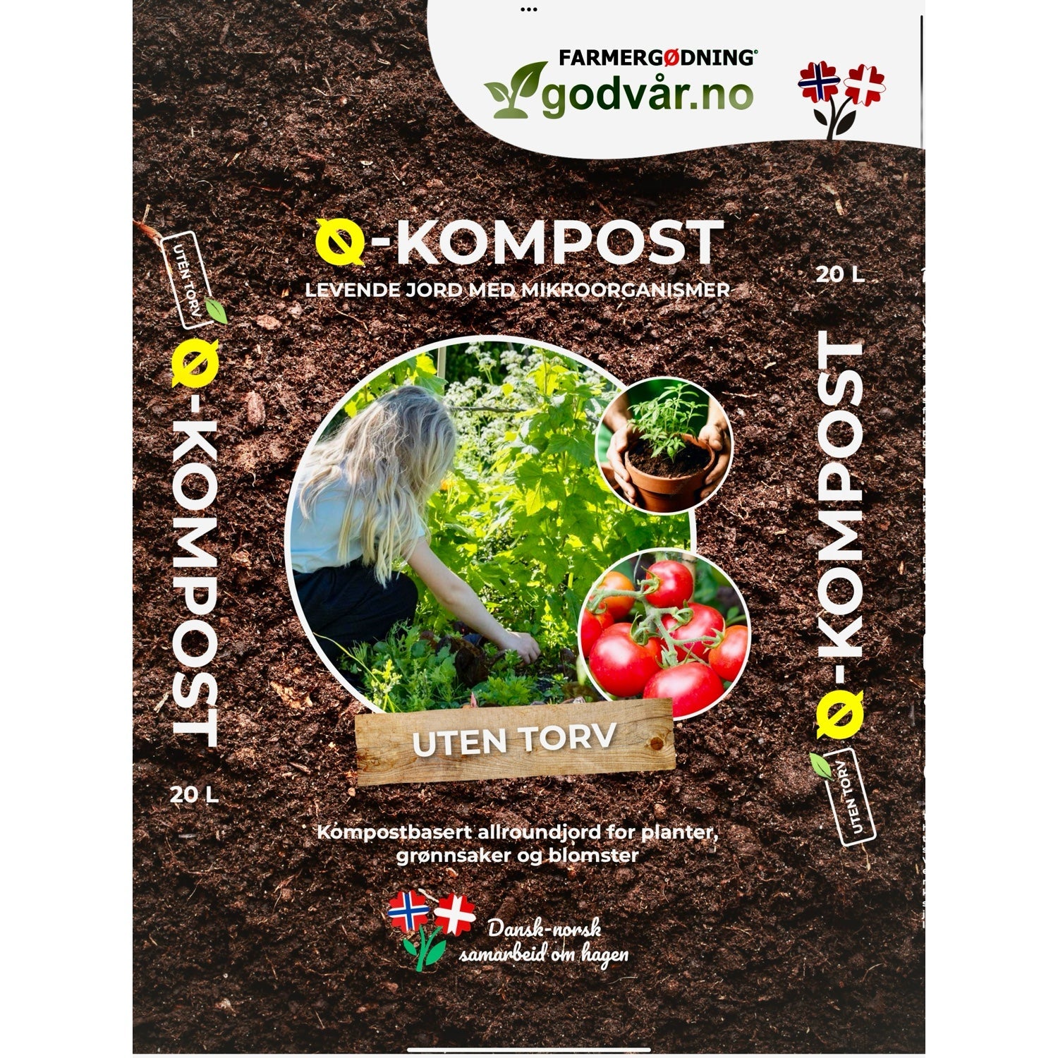 Ø-kompost - 20 pakk