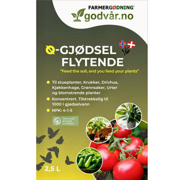 Ø - gjødsel flytende 2.5l - 0