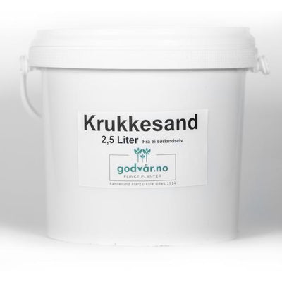 Krukkesand 2,5L bøtte