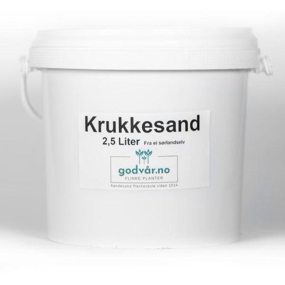 Krukkesand 2,5L bøtte